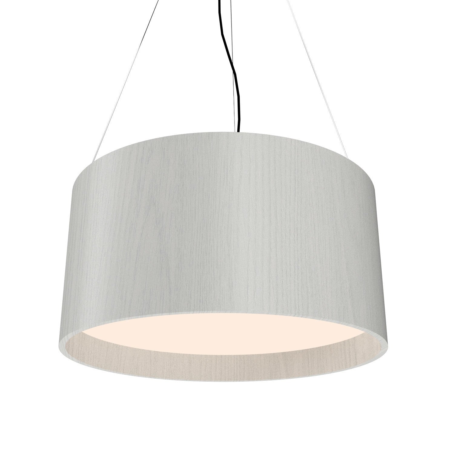 Accord Lighting - 214.47 - Three Light Pendant - Cylindrical - Organic White