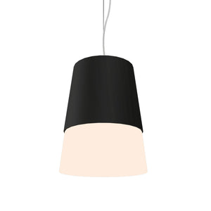 Accord Lighting - 264.46 - One Light Pendant - Conical - Organic Black