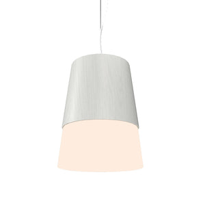 Accord Lighting - 264.47 - One Light Pendant - Conical - Organic White