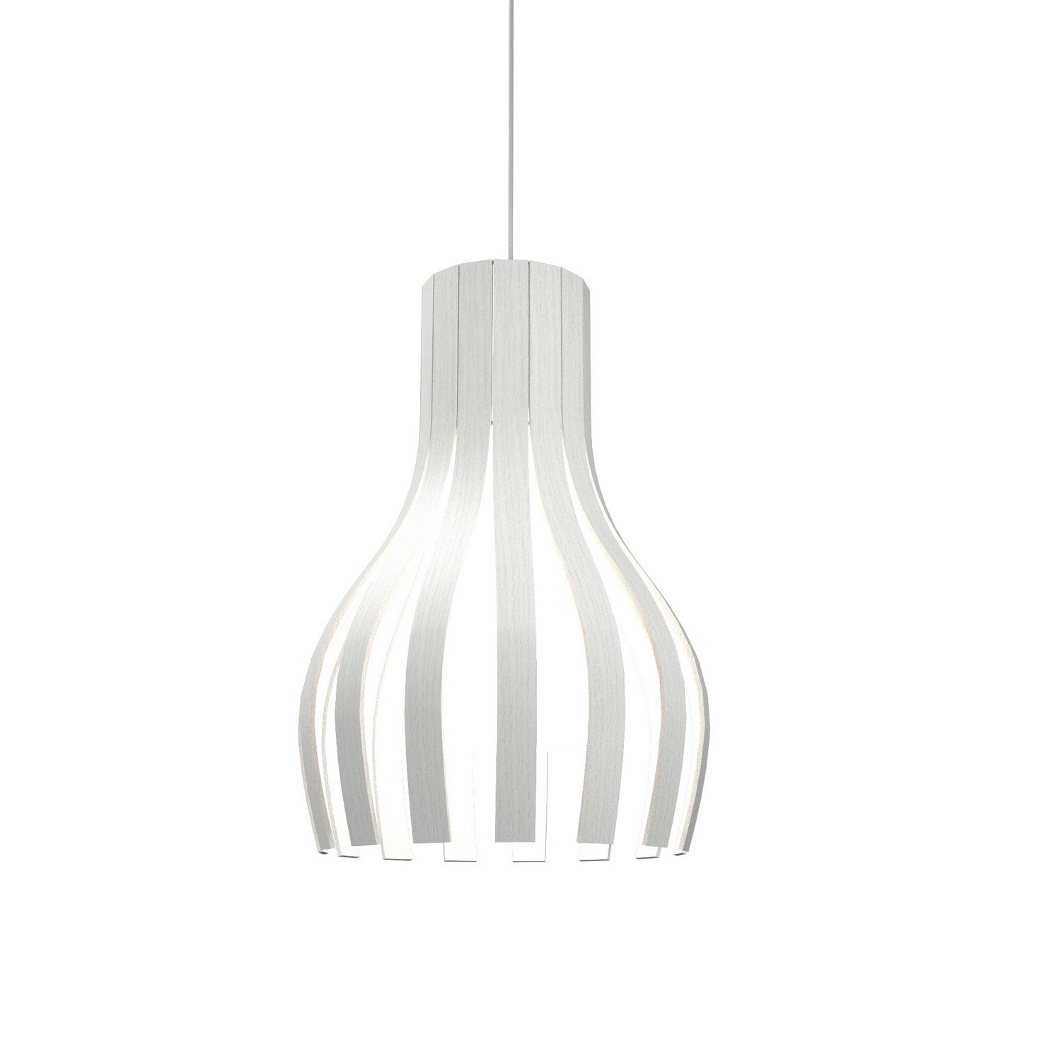 Accord Lighting - 269.47 - One Light Pendant - Barrel - Organic White