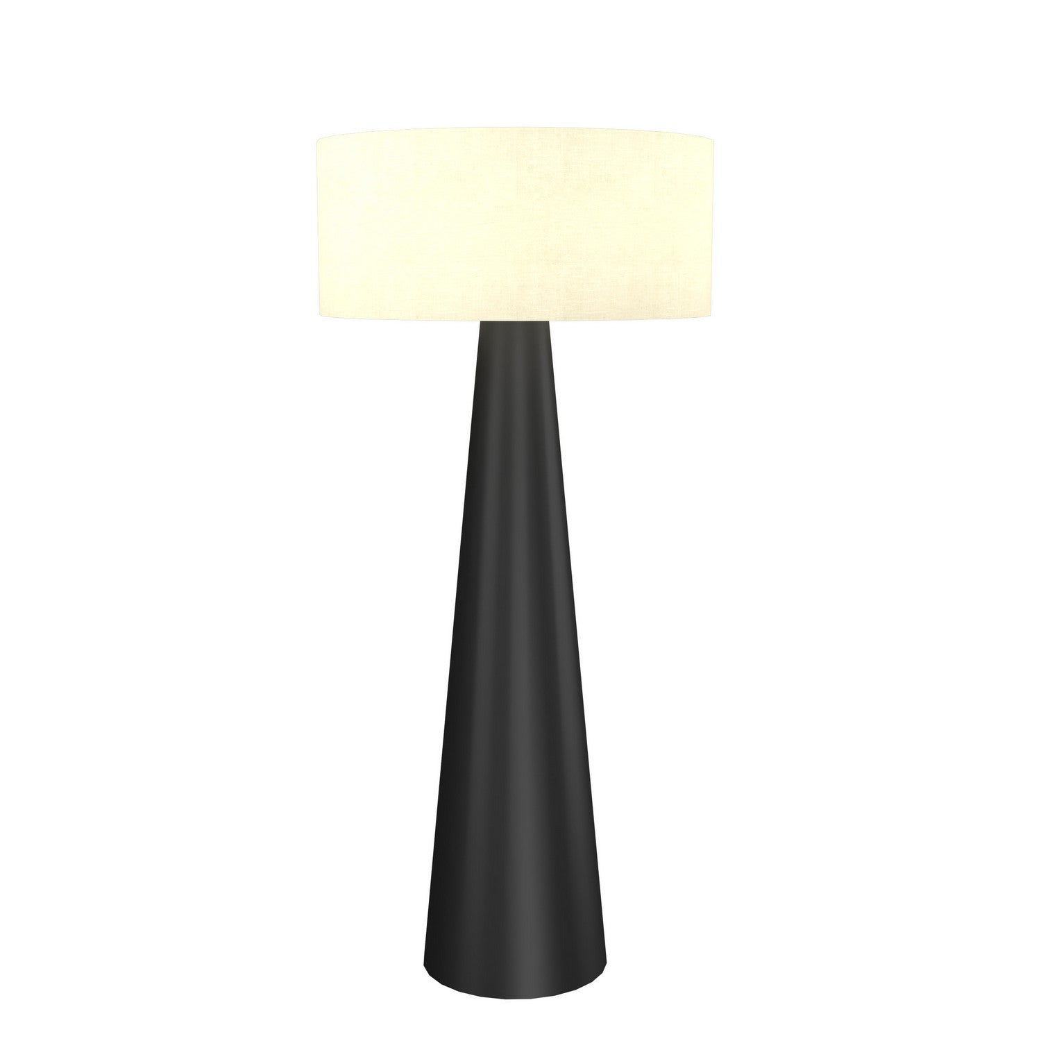 Accord Lighting - 3004.46 - One Light Floor Lamp - Conical - Organic Black