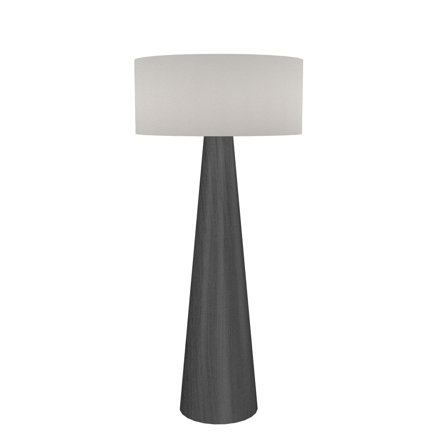 Accord Lighting - 3004.50 - One Light Floor Lamp - Conical - Organic Grey