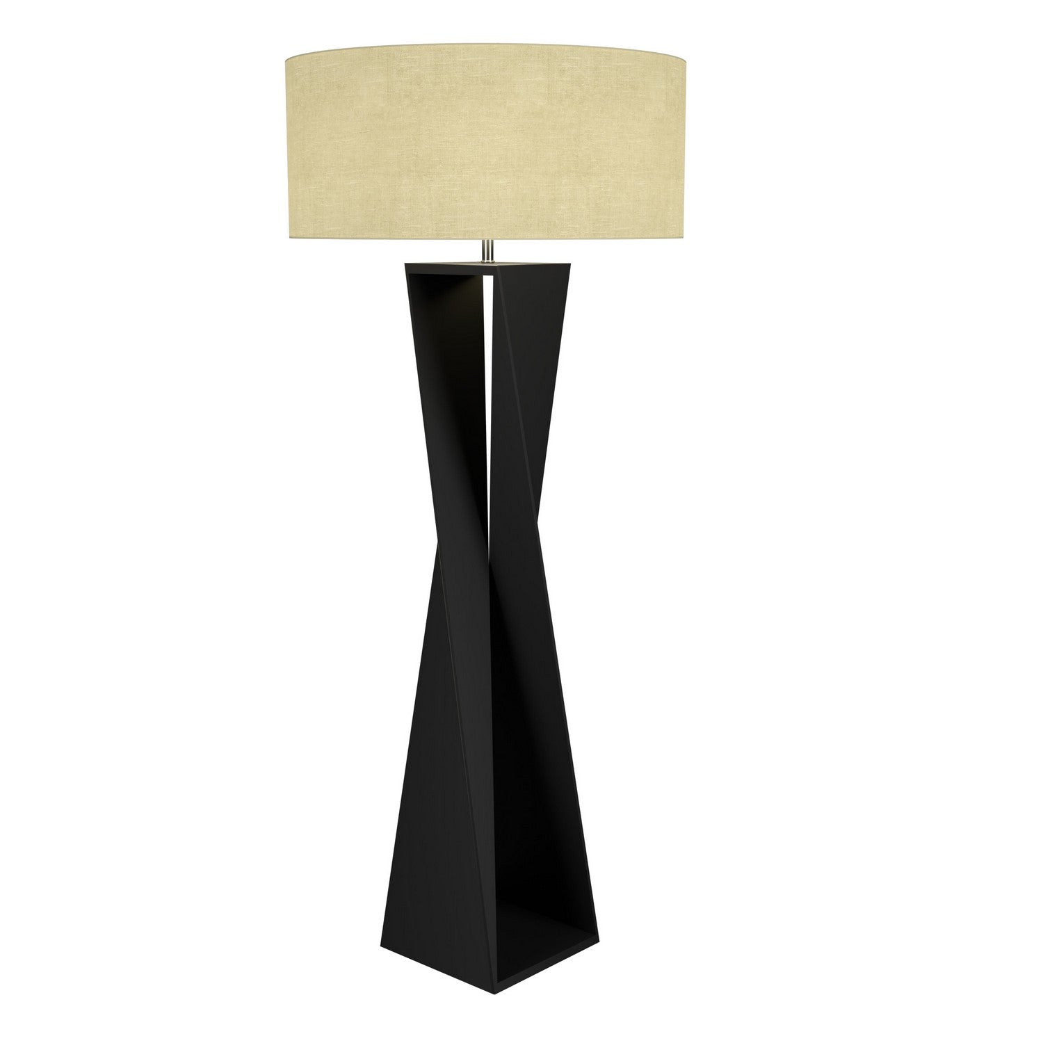 Accord Lighting - 3029.46 - One Light Floor Lamp - Spin - Organic Black