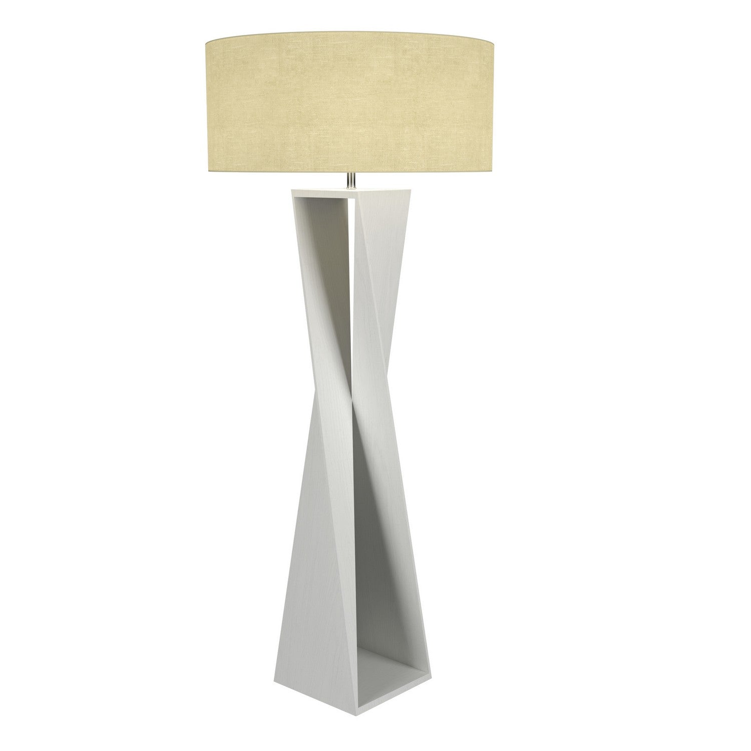 Accord Lighting - 3029.47 - One Light Floor Lamp - Spin - Organic White