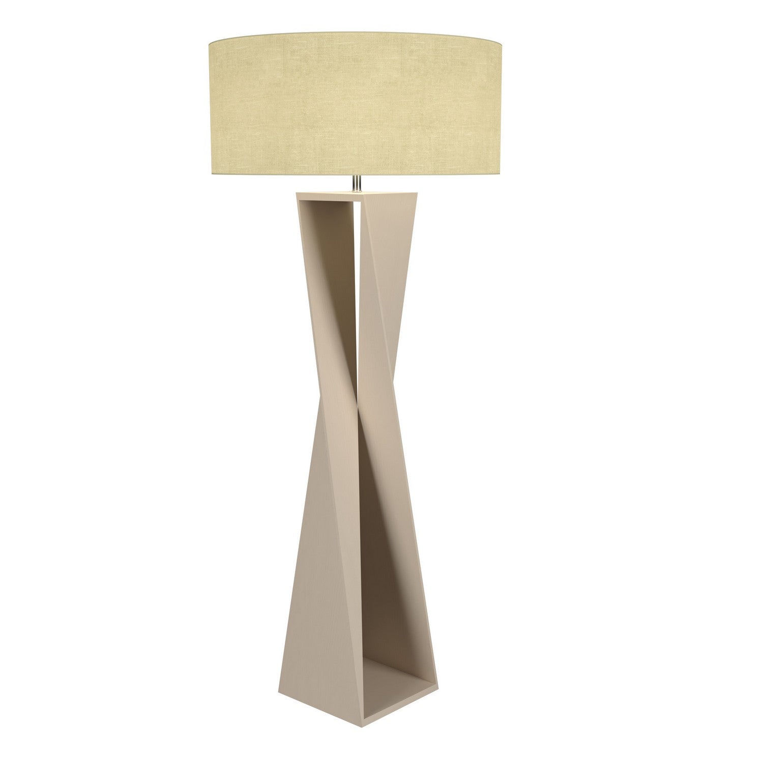 Accord Lighting - 3029.48 - One Light Floor Lamp - Spin - Organic Cappuccino