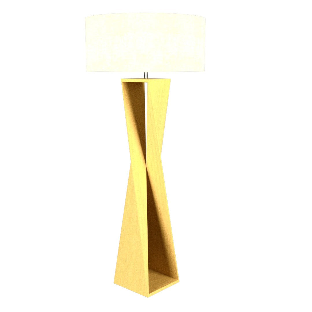 Accord Lighting - 3029.49 - One Light Floor Lamp - Spin - Organic Gold