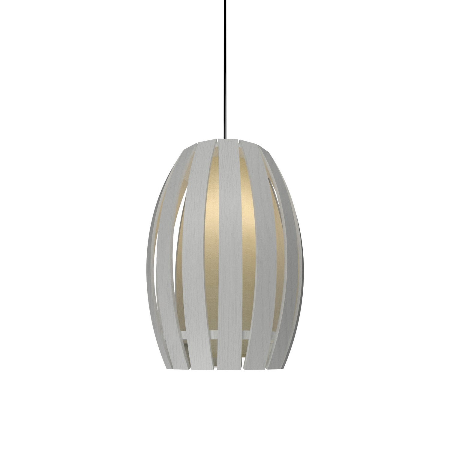 Accord Lighting - 303.47 - One Light Pendant - Barrel - Organic White