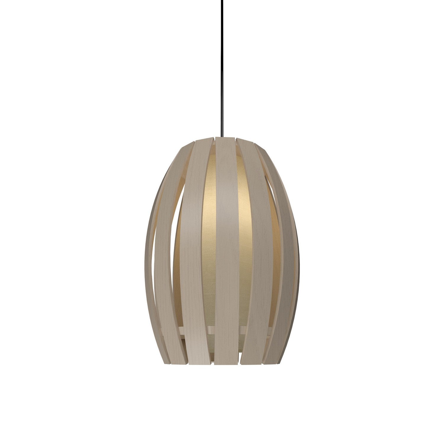 Accord Lighting - 303.48 - One Light Pendant - Barrel - Organic Cappuccino