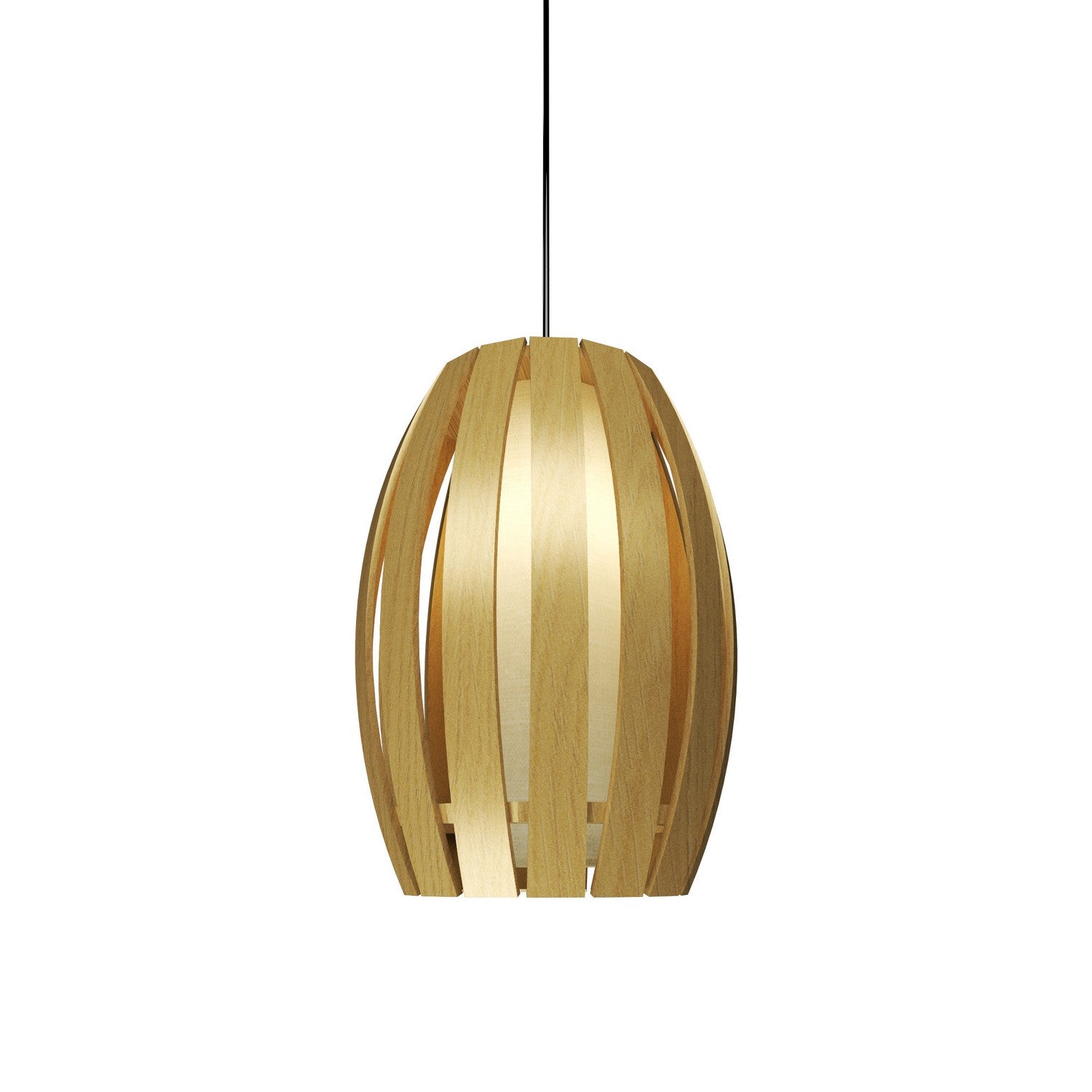 Accord Lighting - 303.49 - One Light Pendant - Barrel - Organic Gold