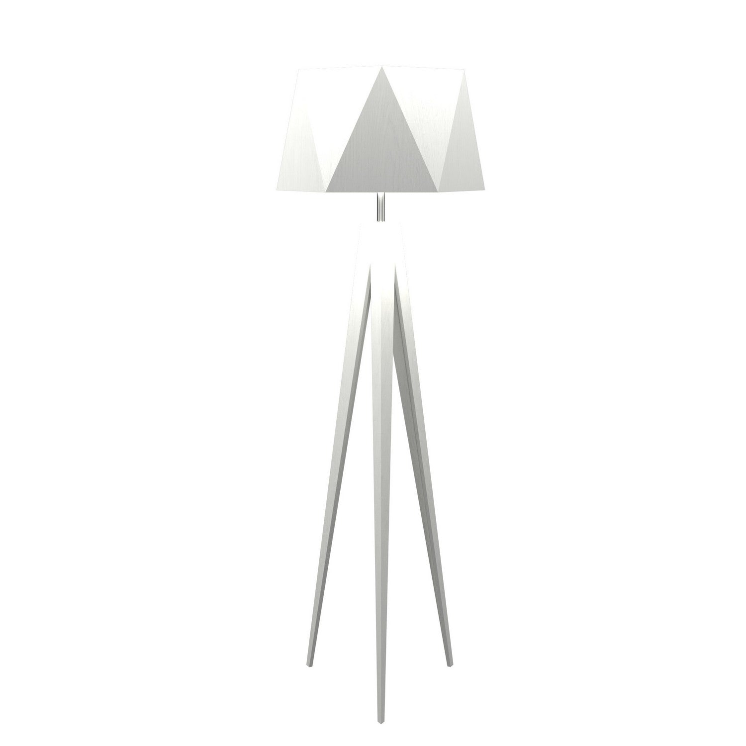 Accord Lighting - 3034.47 - One Light Floor Lamp - Facet - Organic White