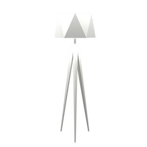 Accord Lighting - 3034.47 - One Light Floor Lamp - Facet - Organic White