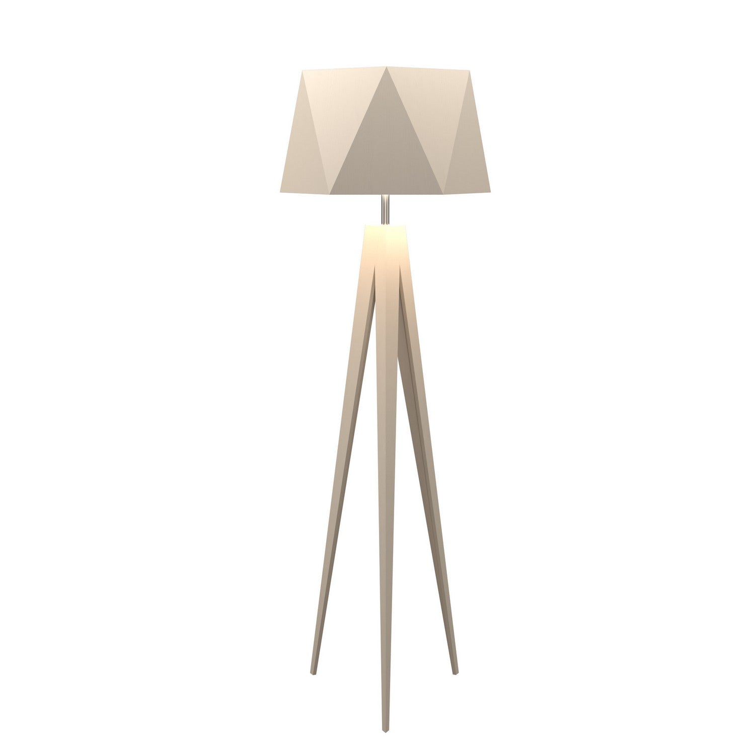 Accord Lighting - 3034.48 - One Light Floor Lamp - Facet - Organic Cappuccino