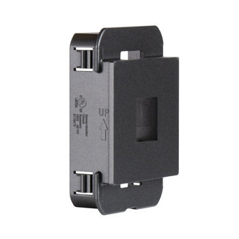 Legrand - AC1PFG1 - 1-Port Frame - adorne - Graphite
