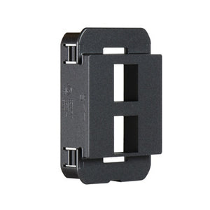 Legrand - AC2PFG1 - 2-Port Frame - adorne - Graphite