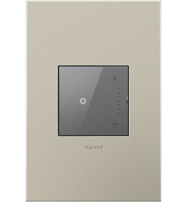 Legrand - ADTH4FBL3PM4 - 0-10V Touch Dimmer with Microban - adorne - Magnesium