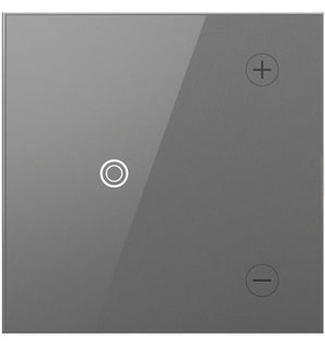 Legrand - ADTH4FBL3PM4 - 0-10V Touch Dimmer with Microban - adorne - Magnesium