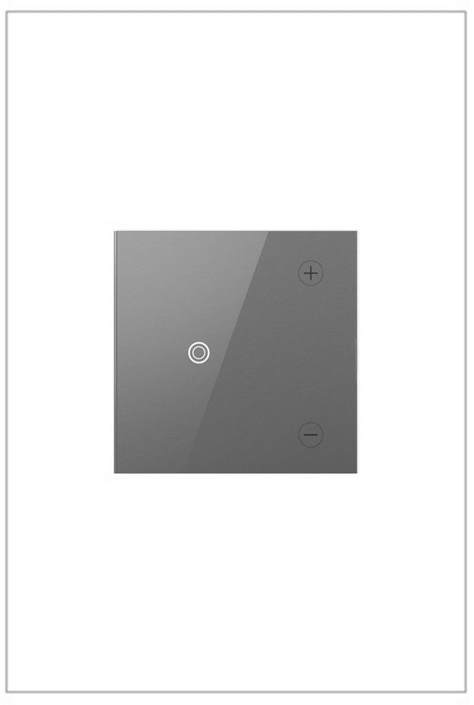 Legrand - ADTH4FBL3PM4 - 0-10V Touch Dimmer with Microban - adorne - Magnesium