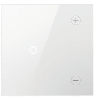 Legrand - ADTH4FBL3PW4 - 0-10V Touch Dimmer with Microban - adorne - White