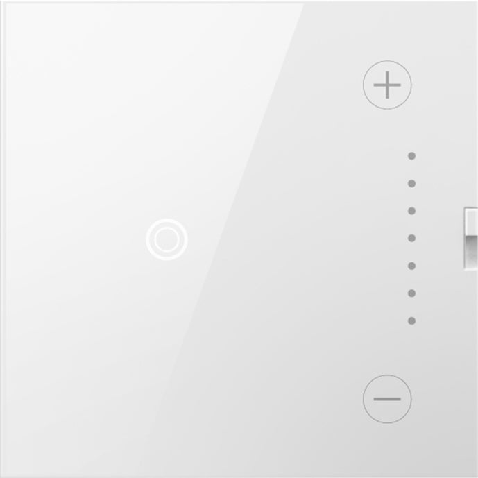Legrand - ADTH4FBL3PW4 - 0-10V Touch Dimmer with Microban - adorne - White