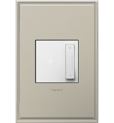 Legrand - ADTP4FBL3PW4 - 0-10V sofTap Dimmer with Microban - adorne - White