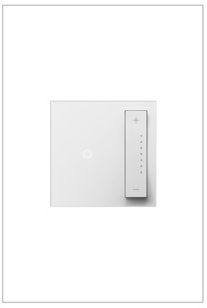 Legrand - ADTP4FBL3PW4 - 0-10V sofTap Dimmer with Microban - adorne - White