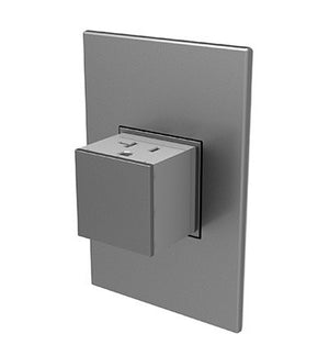 Legrand - ARPTR201GM2 - One-Gang Pop-Out Outlet - Adorne - Magnesium