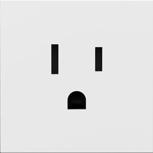 Legrand - ARTR151W10 - 15A Single Tamper-Resistant Outlet - adorne - White