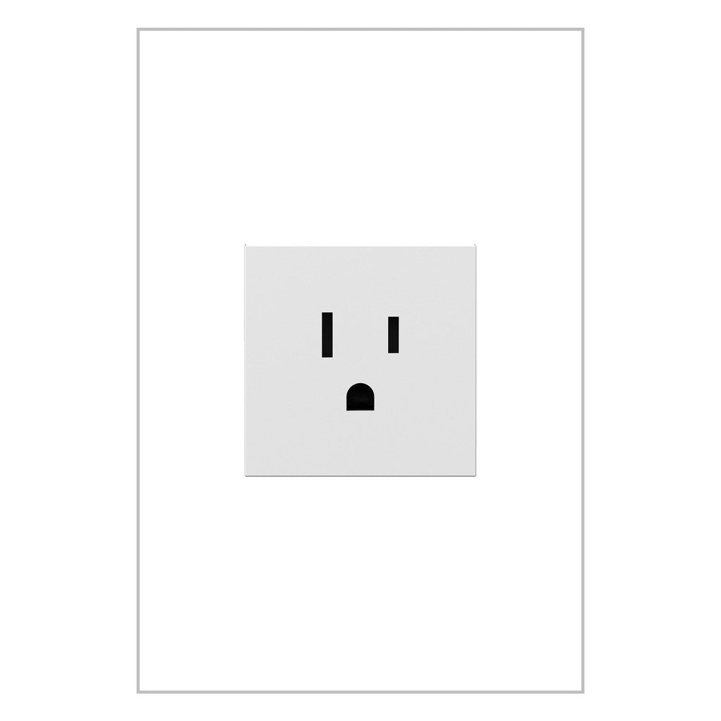 Legrand - ARTR151W10 - Single Tamper-Resistant Outlet - White