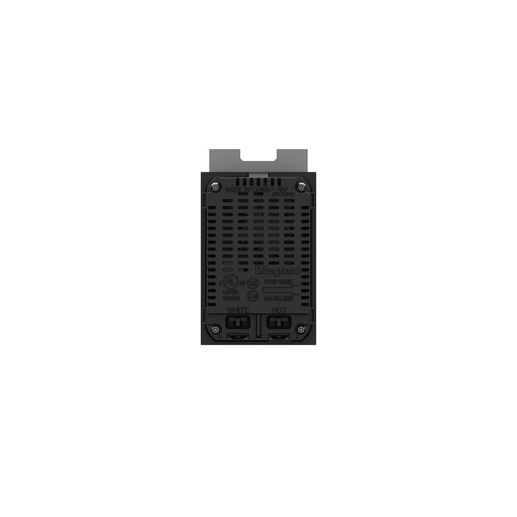 Legrand - ARTRUSB15PD30M4 - 15A Tamper-Resistant Ultra-Fast Plus Power Delivery USB Type-C/C Outlet, Plus-Size - adorne - Magnesium