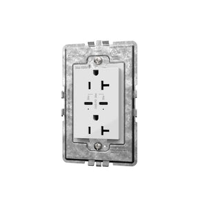 Legrand - ARTRUSB20PD30W4 - 20A Tamper-Resistant Ultra-Fast Plus Power Delivery USB Type-C/C Outlet, Plus-Size - adorne - White