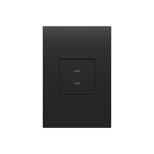 Legrand - ARUSB30PDG4 - Ultra-Fast Plus Power Delivery USB Type-C/C Outlet Module - adorne - Graphite