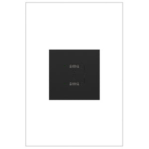 Legrand - ARUSB30PDG4 - Ultra-Fast Plus Power Delivery USB Type-C/C Outlet Module - adorne - Graphite