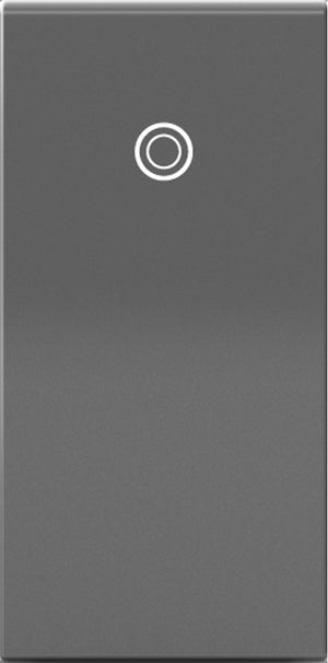 Legrand - ASPD1531M277 - 277V Paddle Switch, Half-Size with Microban - adorne - Magnesium