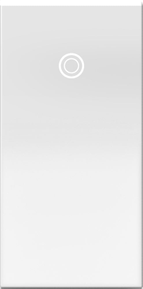 Legrand - ASPD1531W277 - 227V Paddle Switch, Half-Size with Microban - adorne - White