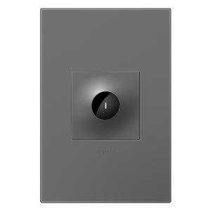 Legrand - ASWV2032M2 - 20A Wave Switch with Microban - adorne - Magnesium