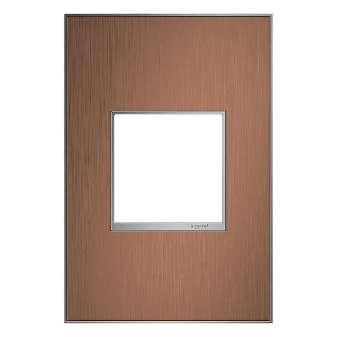 Legrand - AWM1G2CU4 - One-Gang Screwless Wall Plate - adorne - Copper