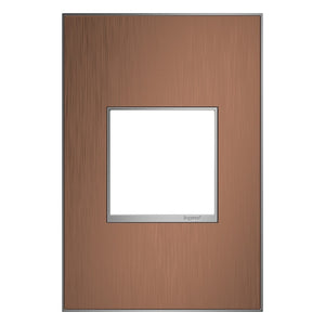 Legrand - AWM1G2CU4 - One-Gang Screwless Wall Plate - adorne - Copper