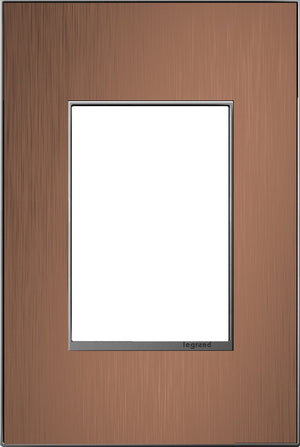 Legrand - AWM1G3CU4 - One-Gang-Plus Screwless Wall Plate - adorne - Copper