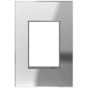 Legrand - AWM1G3MR1 - One-Gang-Plus Screwless Wall Plate - adorne - Mirror