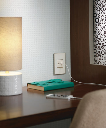 Legrand - AWM1G3MWW4 - One-Gang+ Screwless Wall Plate - adorne - Mirror White