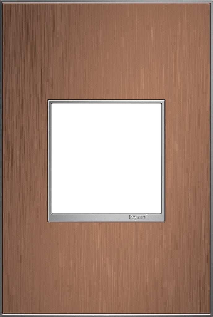 Legrand - AWM2GCU4 - Two-Gang Screwless Wall Plate - adorne - Copper