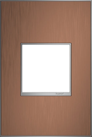 Legrand - AWM2GCU4 - Two-Gang Screwless Wall Plate - adorne - Copper