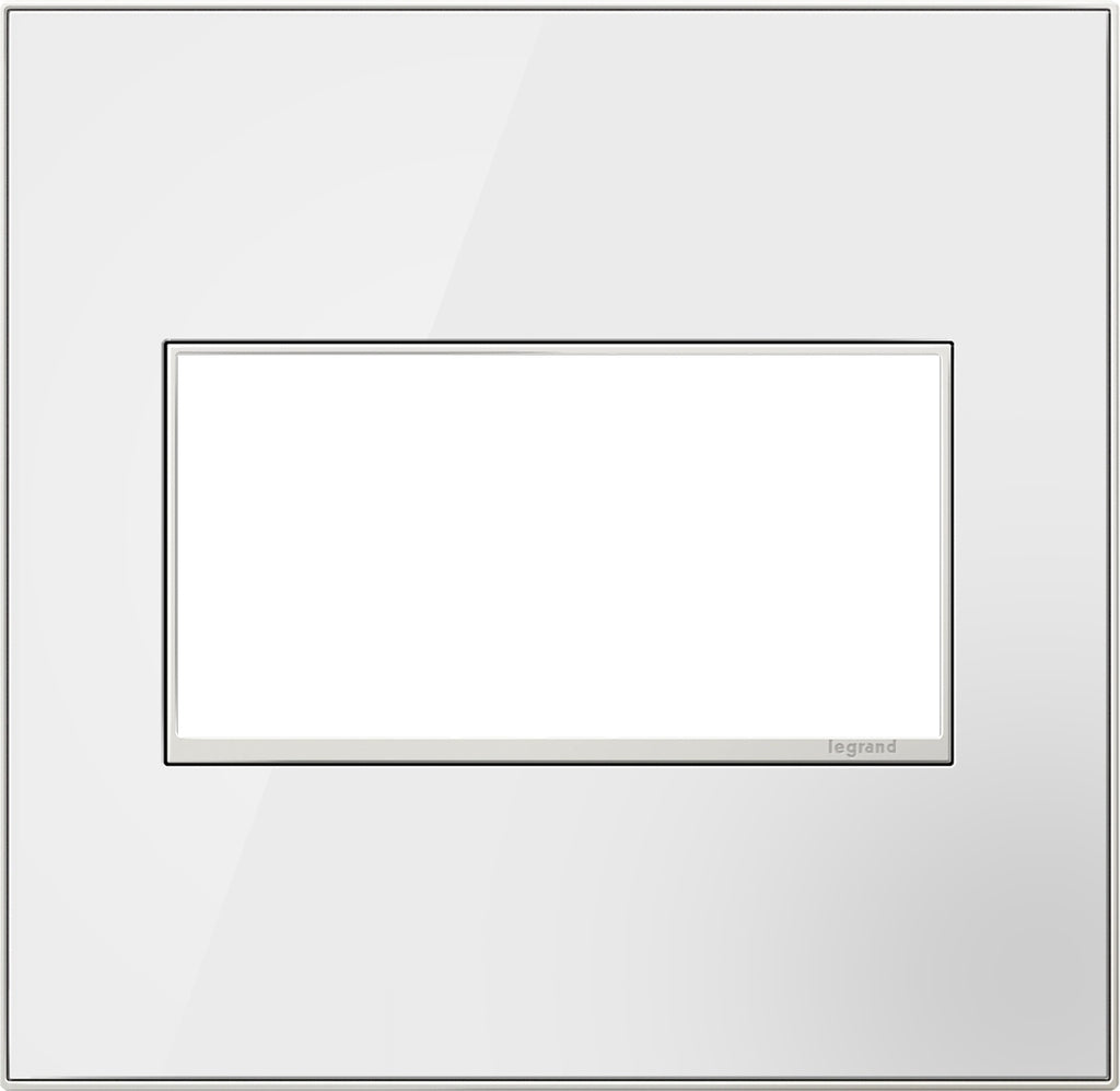 Legrand - AWM2GMR1 - Two-Gang Screwless Wall Plate - adorne - Mirror