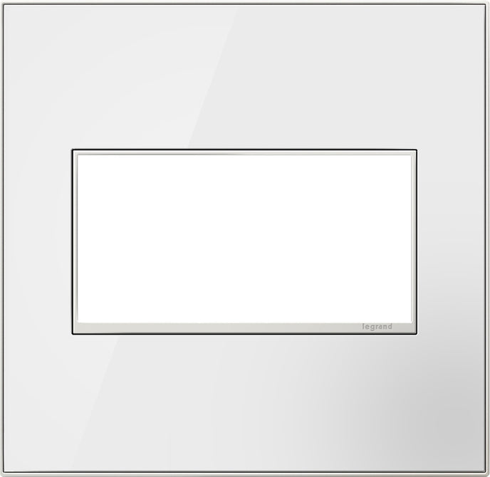 Legrand - AWM2GMR1 - Two-Gang Screwless Wall Plate - adorne - Mirror