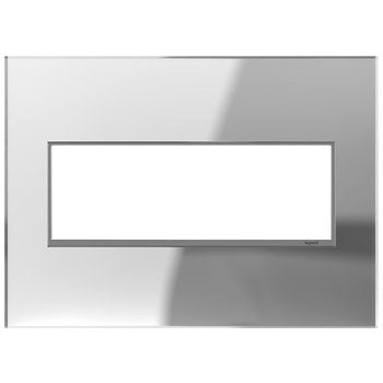 Legrand - AWM3GMR1 - Gang Wall Plate - Adorne - Mirror