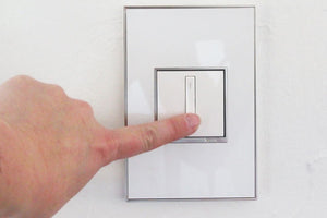 Legrand - AWM3GMWW4 - Three-Gang Screwless Wall Plate - adorne - Mirror White