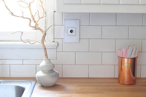 Legrand - AWM4GMWW4 - Four-Gang Screwless Wall Plate - adorne - Mirror White