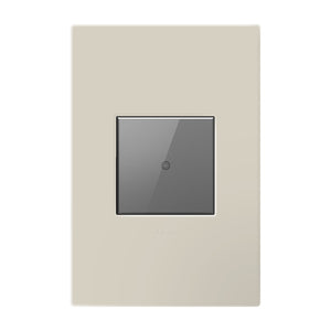 Legrand - AWP1G2OM - One-Gang-Plus Screwless Wall Plate with Microban - adorne - Oatmeal