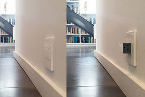 Legrand - AWP1G2WH6 - One-Gang Screwless Wall Plate with Microban - adorne - Gloss White