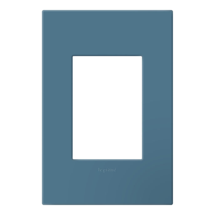 Legrand - AWP1G3MY - One-Gang Screwless Wall Plate with Microban - adorne - Mystic